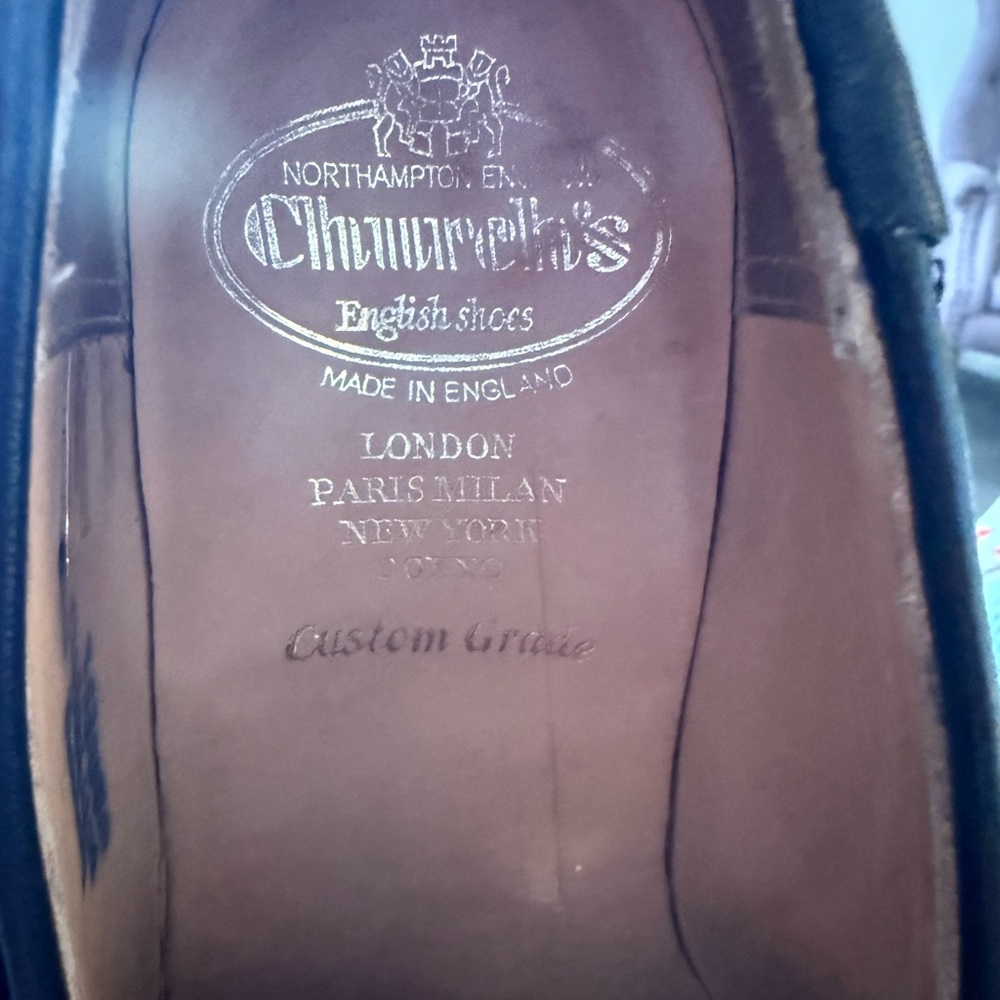 Men’s brown genuine calf leather penny loafers - Picture 9 of 9